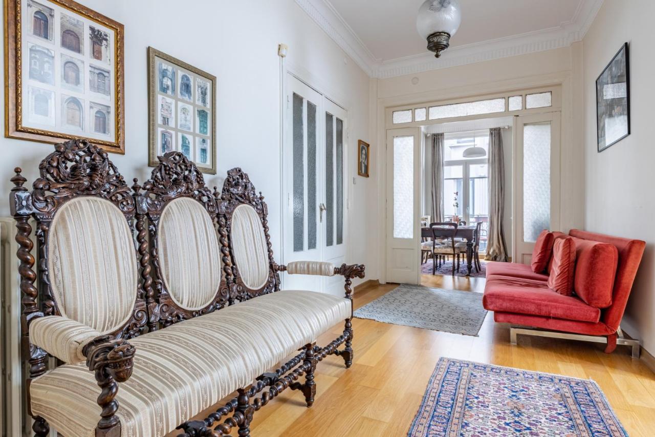 דירות איסטמבול Flat With Balcony And Bosphorus View In Beyoglu מראה חיצוני תמונה